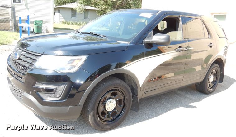 image for item DG0671 2016 Ford Explorer Police Interceptor  SUV