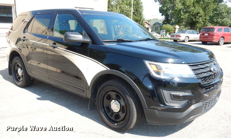 image for item DG0671 2016 Ford Explorer Police Interceptor  SUV