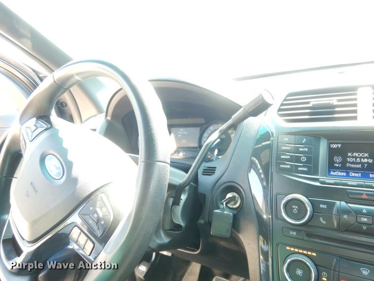 image for item DG0671 2016 Ford Explorer Police Interceptor  SUV