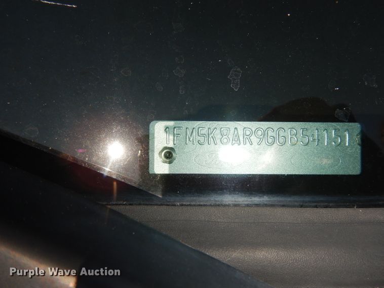 image for item DG0671 2016 Ford Explorer Police Interceptor  SUV