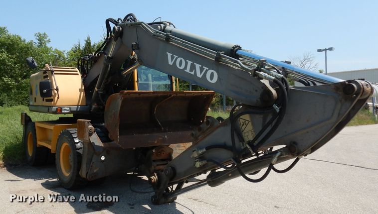 image for item DI6675 2006 Volvo EW160B  wheeled excavator