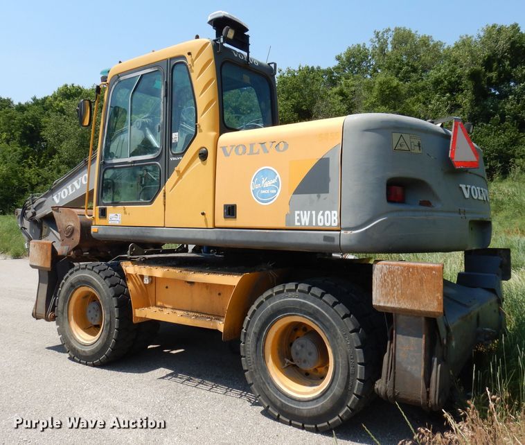 image for item DI6675 2006 Volvo EW160B  wheeled excavator