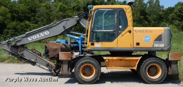 image for item DI6675 2006 Volvo EW160B  wheeled excavator
