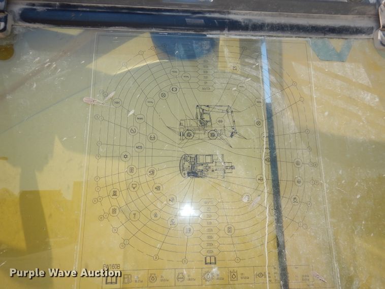 image for item DI6675 2006 Volvo EW160B  wheeled excavator