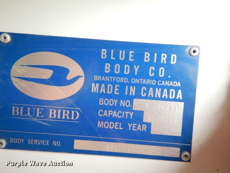 image for item DI6731 2000 Chevrolet Express 3500 Cargo  school bus