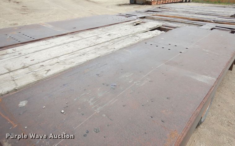 image for item DI6732 1977 Muv-All 4050T  drop deck equipment trailer