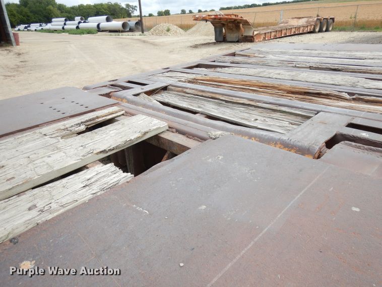 image for item DI6732 1977 Muv-All 4050T  drop deck equipment trailer