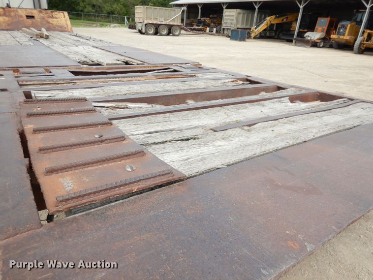 image for item DI6732 1977 Muv-All 4050T  drop deck equipment trailer