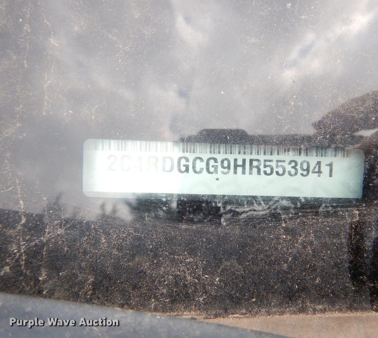 image for item DI6737 2017 Dodge Grand Caravan SXT  van