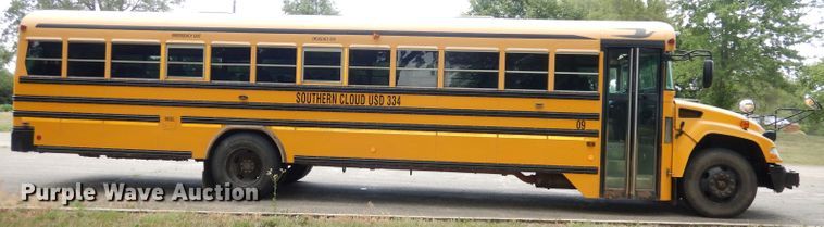 image for item DI6742 2009 Blue Bird Vision  school bus