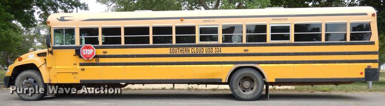 image for item DI6742 2009 Blue Bird Vision  school bus