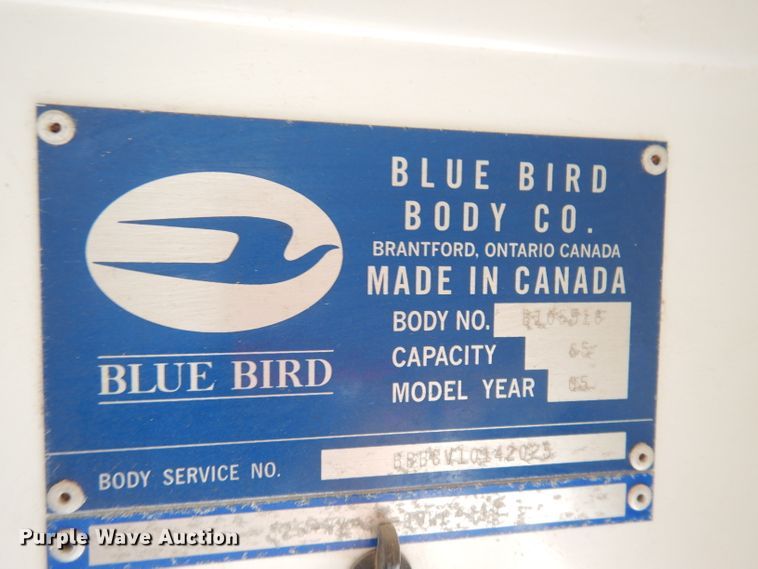 image for item DI6744 2005 Blue Bird Vision  school bus