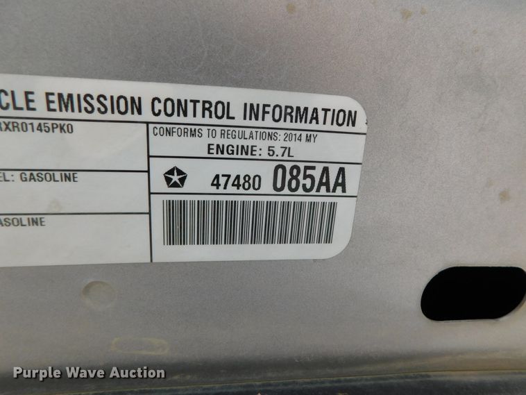 image for item DK8582 2014 Dodge Charger Police