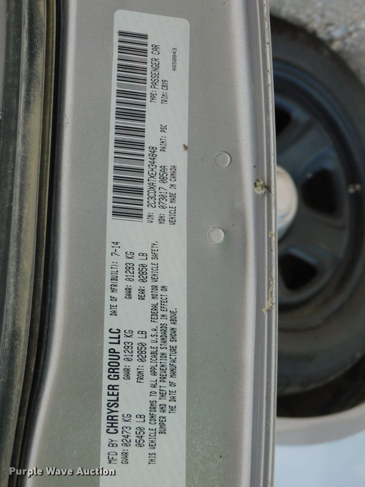 image for item DK8582 2014 Dodge Charger Police