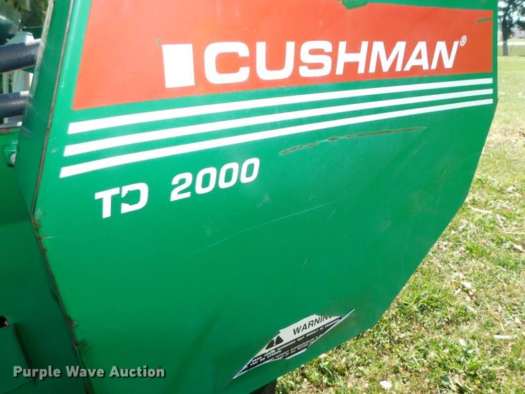 image for item DK8602 Cushman TD2000  top dresser spreader