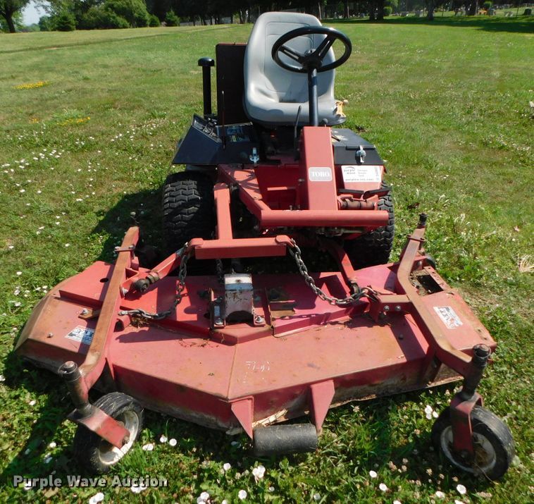 image for item DK8603 2004 Toro Ground Master 345  ZTR lawn mower