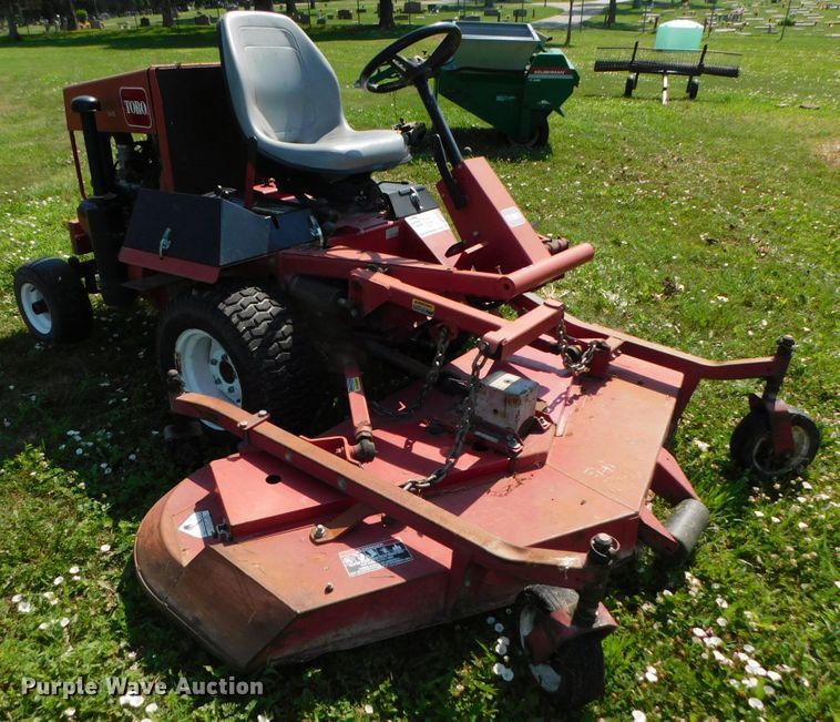 image for item DK8603 2004 Toro Ground Master 345  ZTR lawn mower