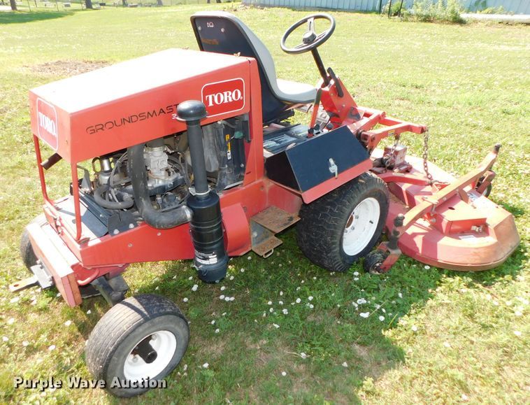 image for item DK8603 2004 Toro Ground Master 345  ZTR lawn mower