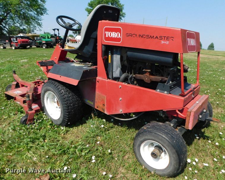 image for item DK8603 2004 Toro Ground Master 345  ZTR lawn mower