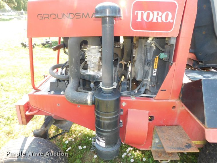 image for item DK8603 2004 Toro Ground Master 345  ZTR lawn mower