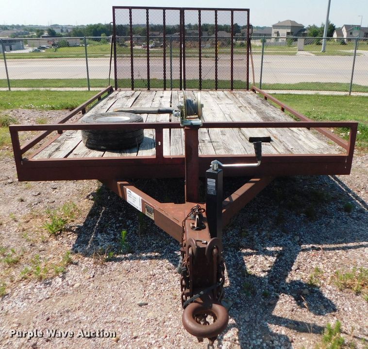 image for item DK8604 1989 Olathe  utility trailer