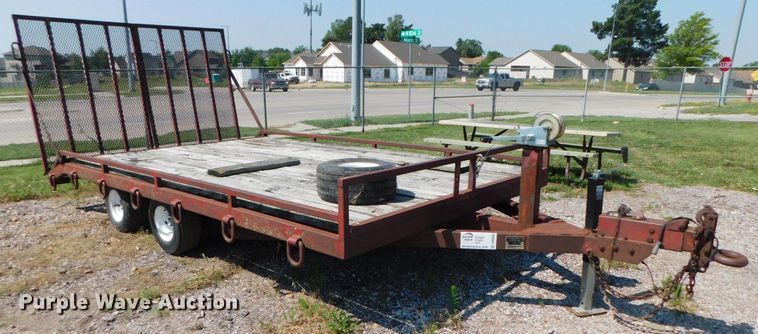 image for item DK8604 1989 Olathe  utility trailer