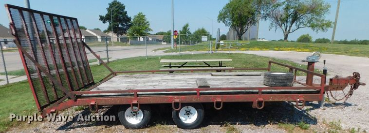 image for item DK8604 1989 Olathe  utility trailer