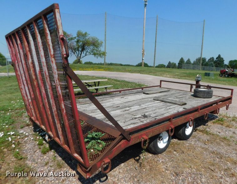 image for item DK8604 1989 Olathe  utility trailer