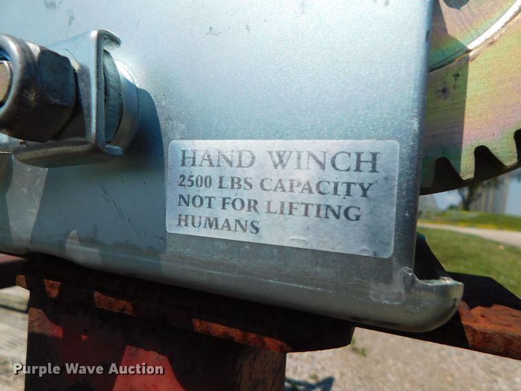 image for item DK8604 1989 Olathe  utility trailer