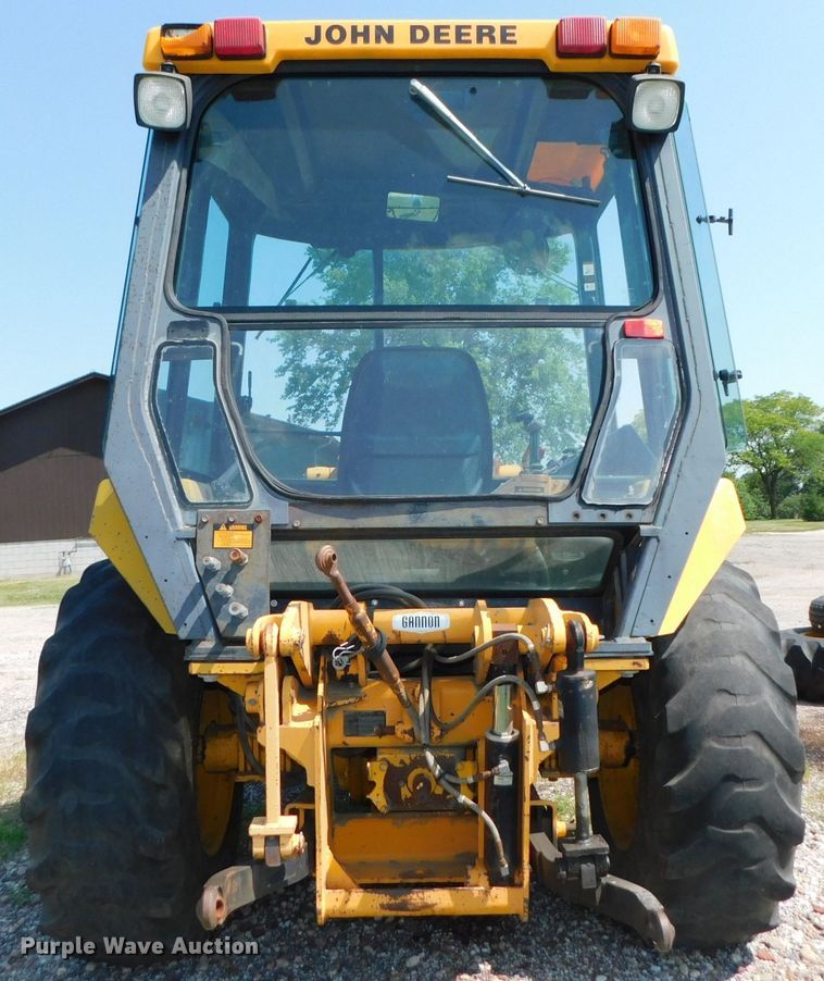 image for item DK8605 1991 John Deere 210C  landscape tractor