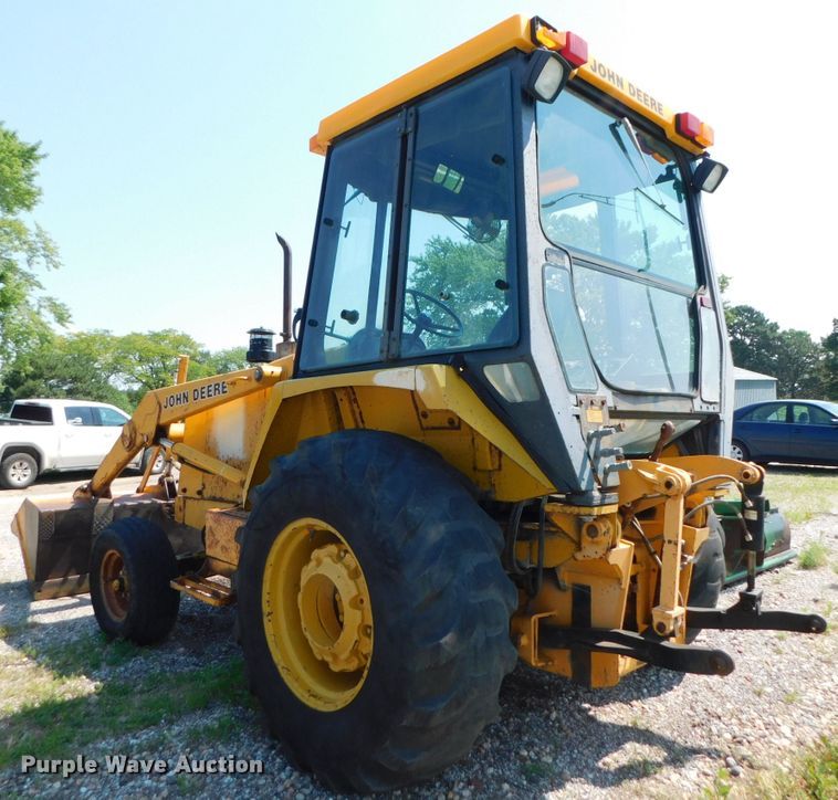 image for item DK8605 1991 John Deere 210C  landscape tractor