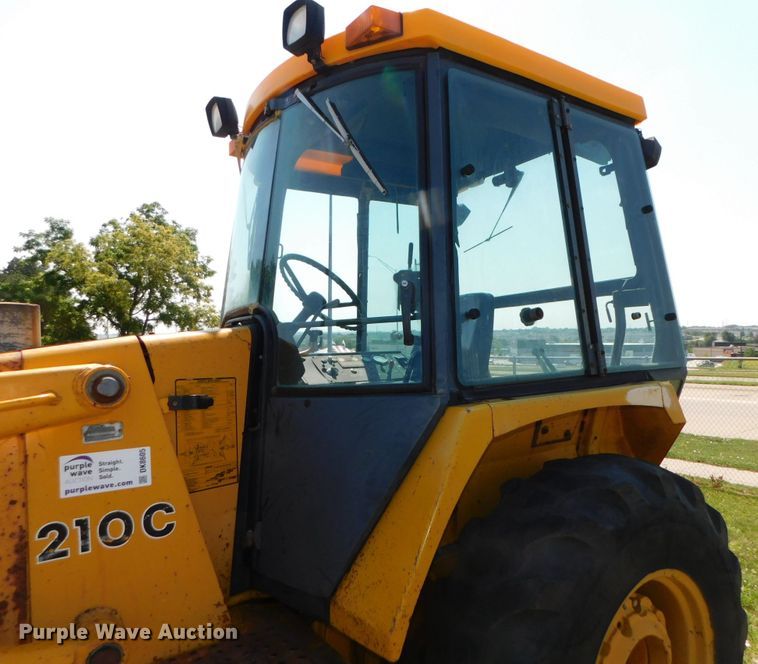 image for item DK8605 1991 John Deere 210C  landscape tractor