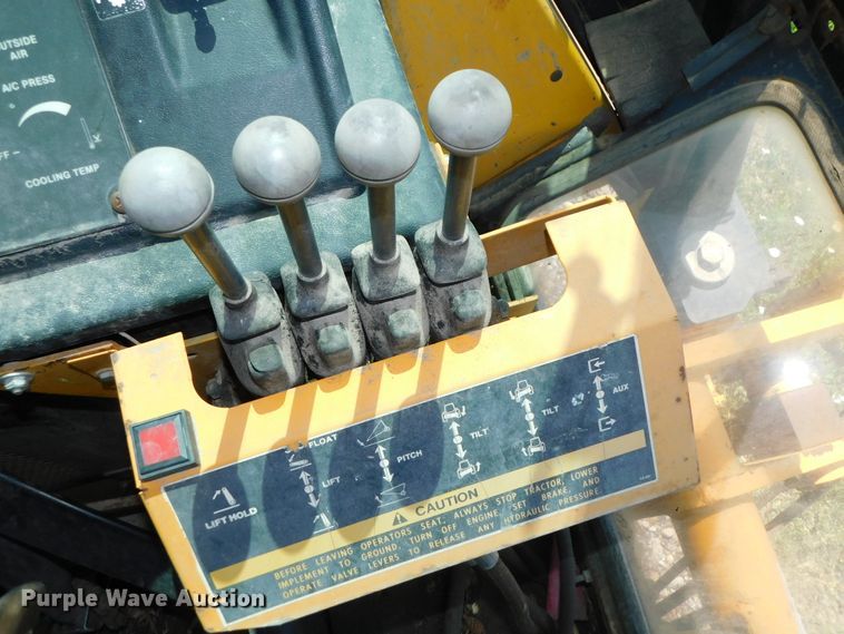 image for item DK8605 1991 John Deere 210C  landscape tractor