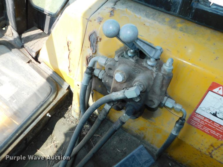 image for item DK8605 1991 John Deere 210C  landscape tractor