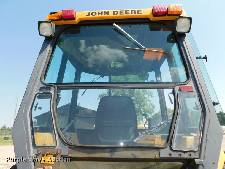 image for item DK8605 1991 John Deere 210C  landscape tractor