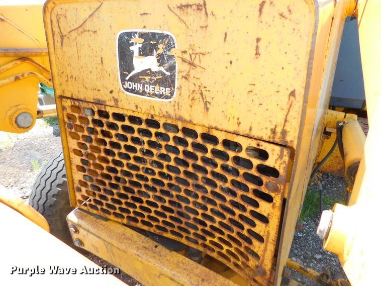 image for item DK8605 1991 John Deere 210C  landscape tractor