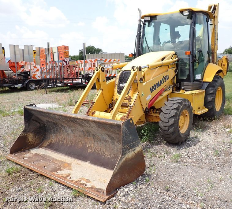 image for item DL7582 Komatsu WB146  backhoe