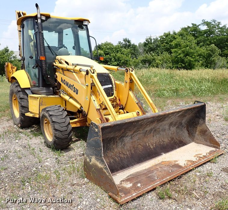 image for item DL7582 Komatsu WB146  backhoe