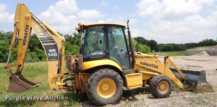 image for item DL7582 Komatsu WB146  backhoe