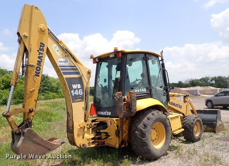 image for item DL7582 Komatsu WB146  backhoe