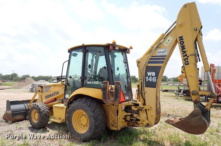 image for item DL7582 Komatsu WB146  backhoe