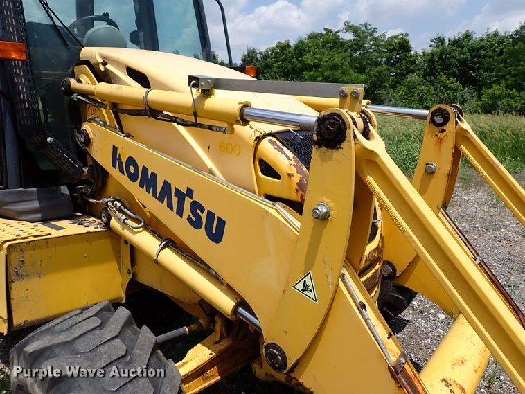 image for item DL7582 Komatsu WB146  backhoe