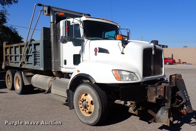 image for item DL7583 2010 Kenworth T400  dump truck