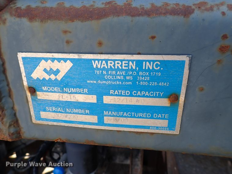 image for item DL7583 2010 Kenworth T400  dump truck