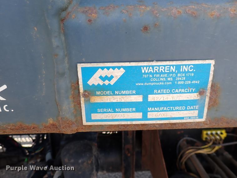 image for item DL7584 2010 Kenworth T400  dump truck