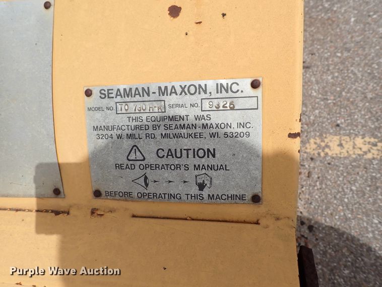 image for item DL7589 Seaman-Maxon T0730H-K  SeaMax recycler