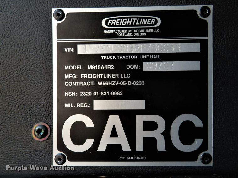 image for item FP9292 2008 Freightliner FLD 120  semi truck