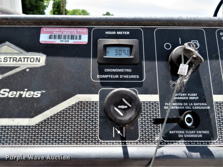 image for item FP9293 1995  shop built fire safety training trailer