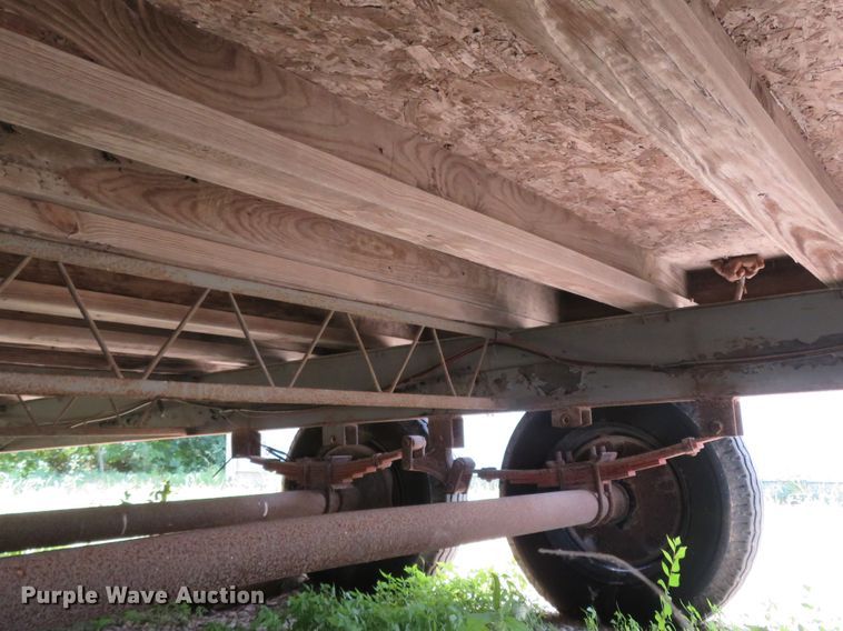 image for item FP9293 1995  shop built fire safety training trailer