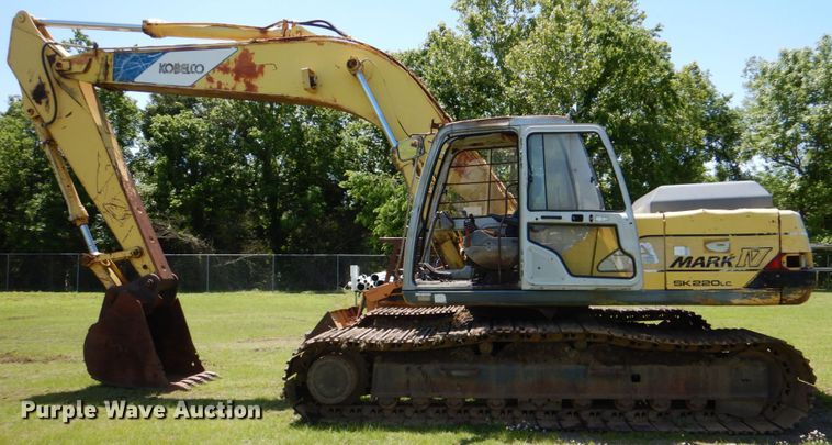 image for item HC9276 1996 Kobelco SK220LC  excavator